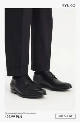 Ryłko - gazetka promocyjna Męskie buty wizytowe od wtorku 14.04  - strona 10
