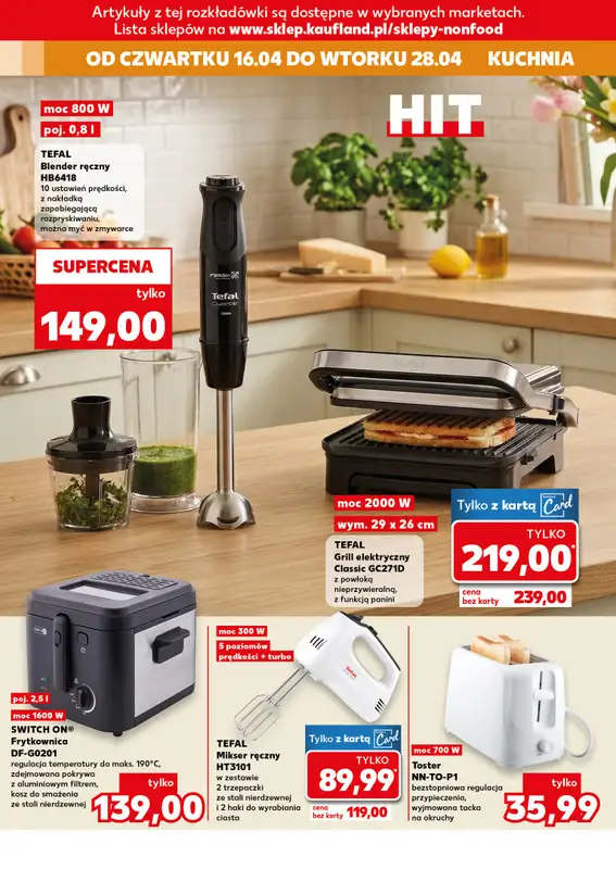 Kaufland - gazetka promocyjna Oferta Kaufland - Non Food od czwartku 16.04 do wtorku 28.04 - strona 8