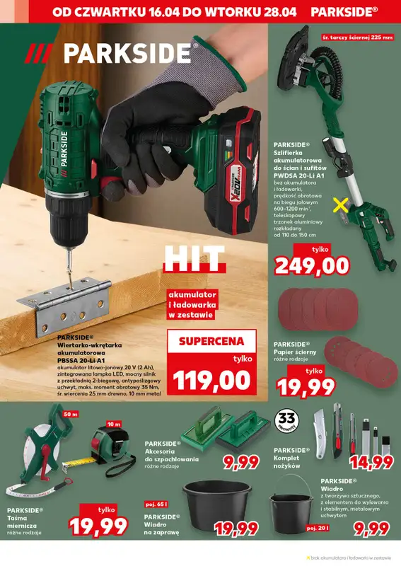 Kaufland - gazetka promocyjna Oferta Kaufland - Non Food od czwartku 16.04 do wtorku 28.04 - strona 14