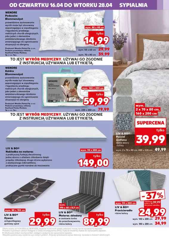 Kaufland - gazetka promocyjna Oferta Kaufland - Non Food od czwartku 16.04 do wtorku 28.04 - strona 5