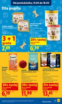 Lidl - gazetka promocyjna Oferta od poniedziałku od poniedziałku 13.04 do środy 15.04 - strona 83