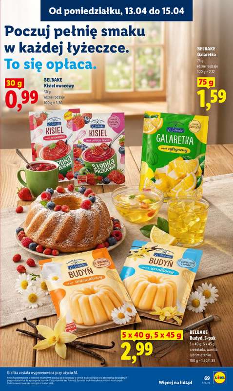 Lidl - gazetka promocyjna Oferta od poniedziałku od poniedziałku 13.04 do środy 15.04 - strona 75