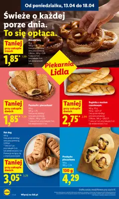Lidl - gazetka promocyjna Oferta od poniedziałku od poniedziałku 13.04 do środy 15.04 - strona 48