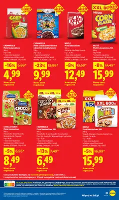 Lidl - gazetka promocyjna Oferta od poniedziałku od poniedziałku 13.04 do środy 15.04 - strona 21