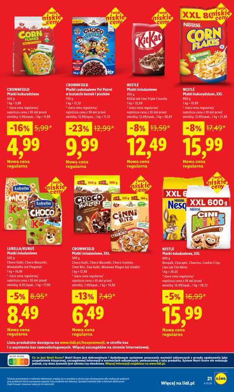 Lidl - gazetka promocyjna Oferta od poniedziałku od poniedziałku 13.04 do środy 15.04 - strona 21