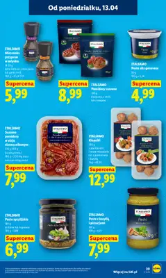 Lidl - gazetka promocyjna Oferta od poniedziałku od poniedziałku 13.04 do środy 15.04 - strona 39