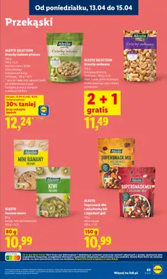 Lidl - gazetka promocyjna Oferta od poniedziałku od poniedziałku 13.04 do środy 15.04 - strona 71