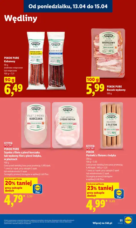 Lidl - gazetka promocyjna Oferta od poniedziałku od poniedziałku 13.04 do środy 15.04 - strona 55