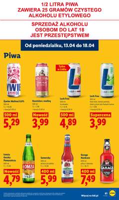 Lidl - gazetka promocyjna Oferta od poniedziałku od poniedziałku 13.04 do środy 15.04 - strona 67