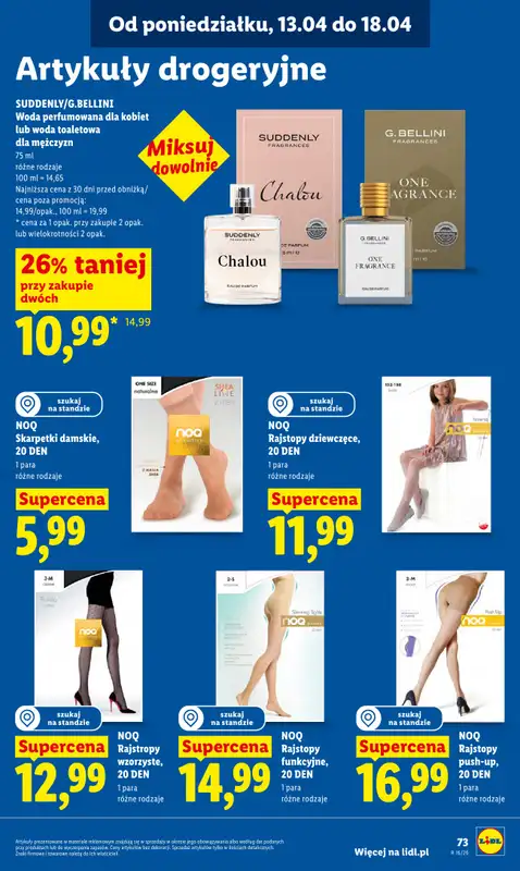 Lidl - gazetka promocyjna Oferta od poniedziałku od poniedziałku 13.04 do środy 15.04 - strona 79