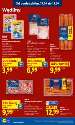 Lidl - gazetka promocyjna Oferta od poniedziałku od poniedziałku 13.04 do środy 15.04 - strona 54