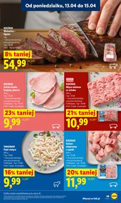 Lidl - gazetka promocyjna Oferta od poniedziałku od poniedziałku 13.04 do środy 15.04 - strona 53