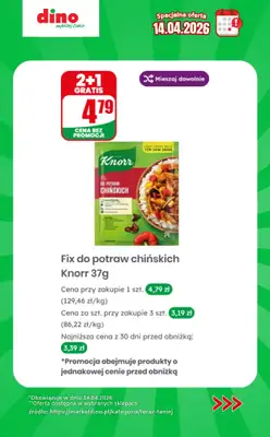 Dino - gazetka promocyjna Specjalna oferta na 14.04.2026 - promocje spoza gazetki od wtorku 14.04 do wtorku 14.04 - strona 6