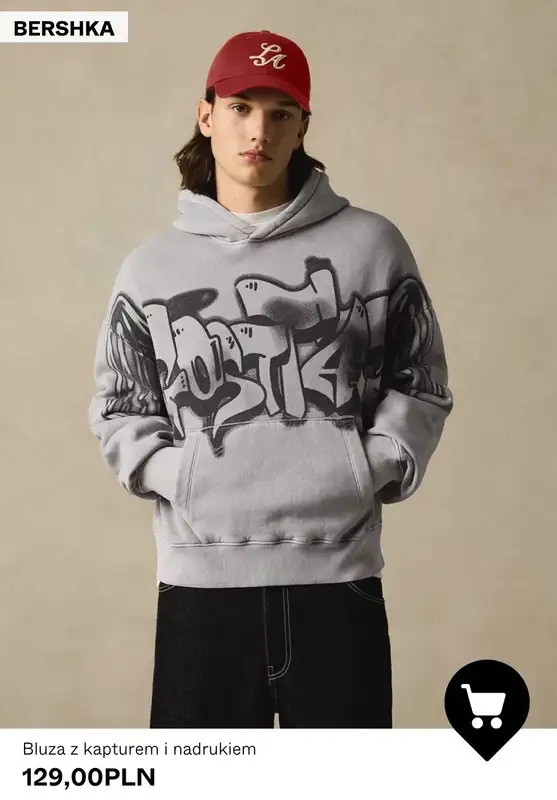 Bershka - gazetka promocyjna Bluzy męskie od 119,00 PLN od wtorku 14.04  - strona 10