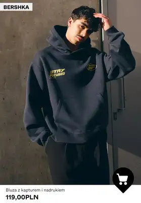Bershka - gazetka promocyjna Bluzy męskie od 119,00 PLN od wtorku 14.04  - strona 8