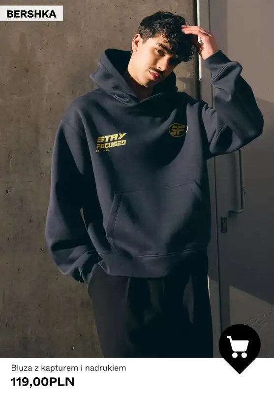 Bershka - gazetka promocyjna Bluzy męskie od 119,00 PLN od wtorku 14.04  - strona 8