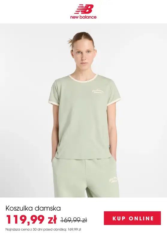 New Balance - gazetka promocyjna 11% rabatu na SALE od wtorku 14.04 do niedzieli 19.04 - strona 5