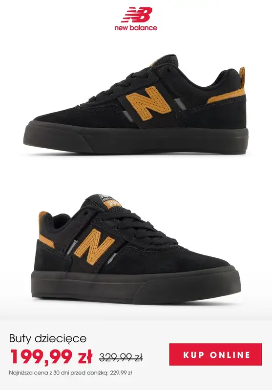 New Balance - gazetka promocyjna 11% rabatu na SALE od wtorku 14.04 do niedzieli 19.04 - strona 9