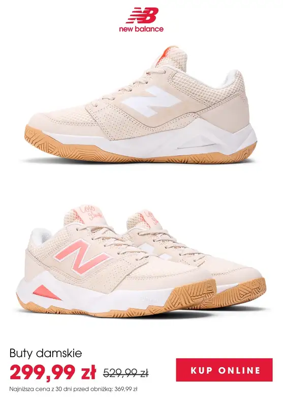 New Balance - gazetka promocyjna 11% rabatu na SALE od wtorku 14.04 do niedzieli 19.04 - strona 2