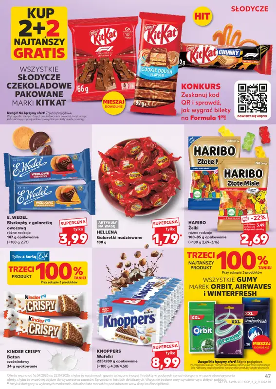 Kaufland - gazetka promocyjna Gazetka Tygodnia od czwartku 16.04 do środy 22.04 - strona 47