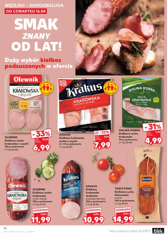 Kaufland - gazetka promocyjna Gazetka Tygodnia od czwartku 16.04 do środy 22.04 - strona 36