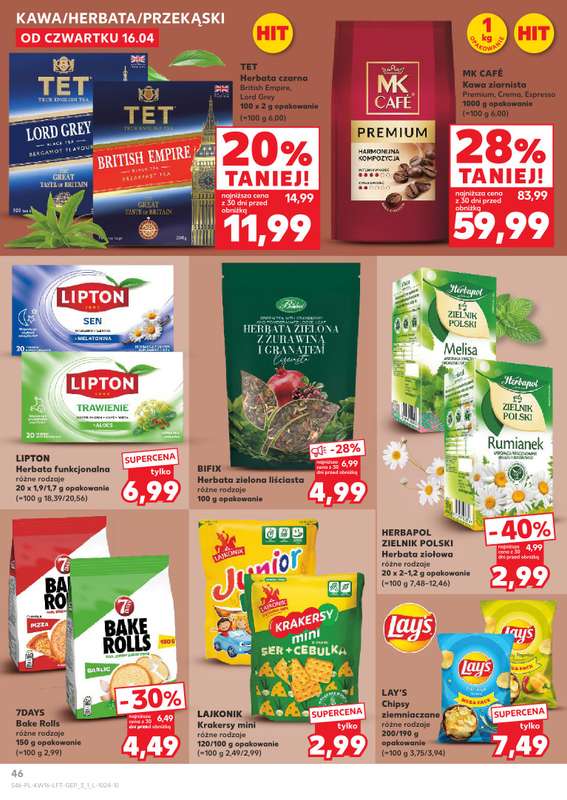Kaufland - gazetka promocyjna Gazetka Tygodnia od czwartku 16.04 do środy 22.04 - strona 46