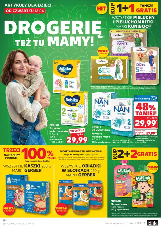 Kaufland - gazetka promocyjna Gazetka Tygodnia od czwartku 16.04 do środy 22.04 - strona 54