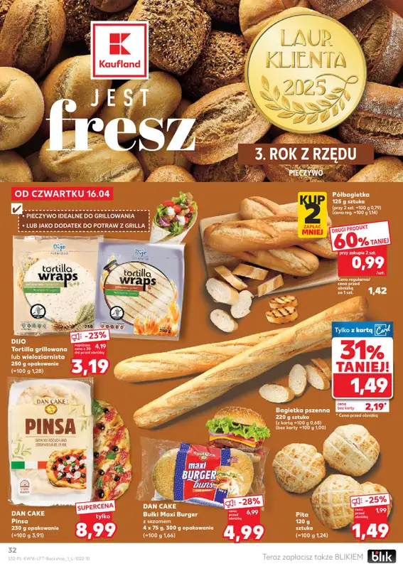 Kaufland - gazetka promocyjna Gazetka Tygodnia od czwartku 16.04 do środy 22.04 - strona 32