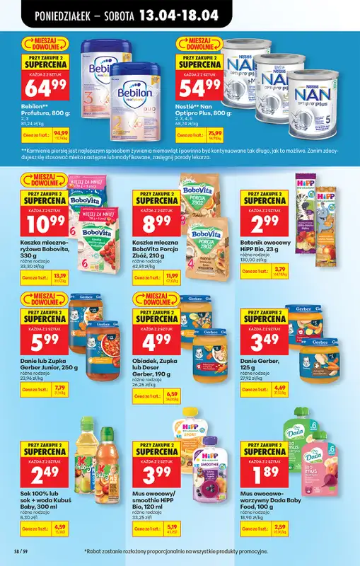 Biedronka - gazetka promocyjna Od poniedziałku od poniedziałku 13.04 do soboty 18.04 - strona 72