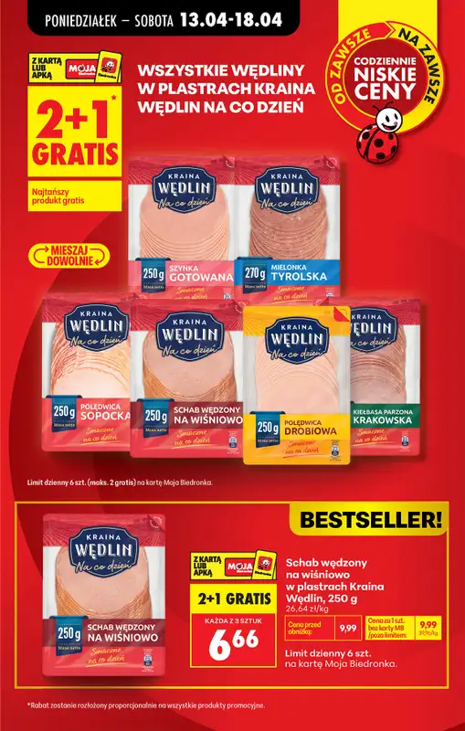Biedronka - gazetka promocyjna Od poniedziałku od poniedziałku 13.04 do soboty 18.04 - strona 15