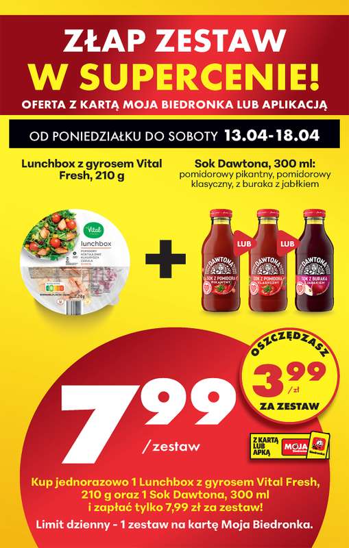 Biedronka - gazetka promocyjna Od poniedziałku od poniedziałku 13.04 do soboty 18.04 - strona 89