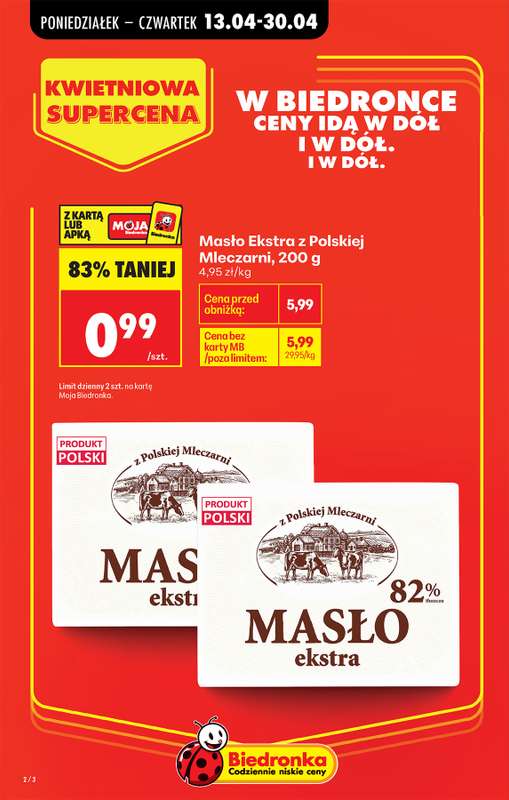 Biedronka - gazetka promocyjna Od poniedziałku od poniedziałku 13.04 do soboty 18.04 - strona 6