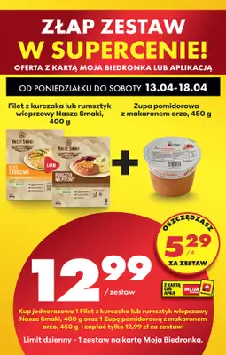 Biedronka - gazetka promocyjna Od poniedziałku od poniedziałku 13.04 do soboty 18.04 - strona 90