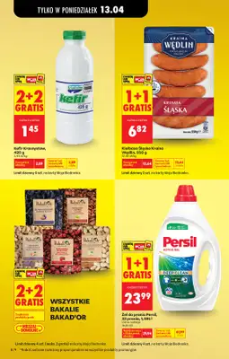 Biedronka - gazetka promocyjna Od poniedziałku, Z ladą tradycyjną od poniedziałku 13.04 do soboty 18.04 - strona 12