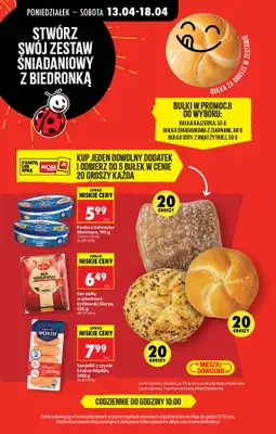 Biedronka - gazetka promocyjna Od poniedziałku, Z ladą tradycyjną od poniedziałku 13.04 do soboty 18.04 - strona 35