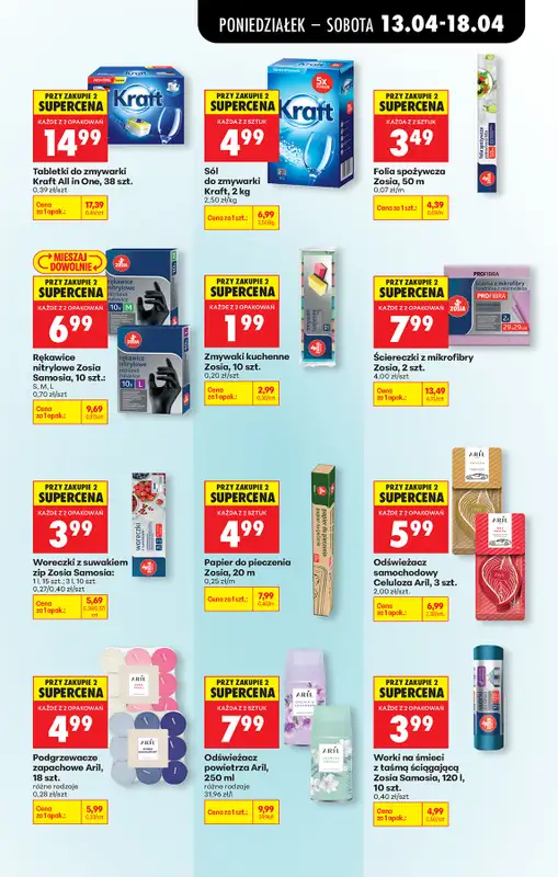 Biedronka - gazetka promocyjna Od poniedziałku, Z ladą tradycyjną od poniedziałku 13.04 do soboty 18.04 - strona 75