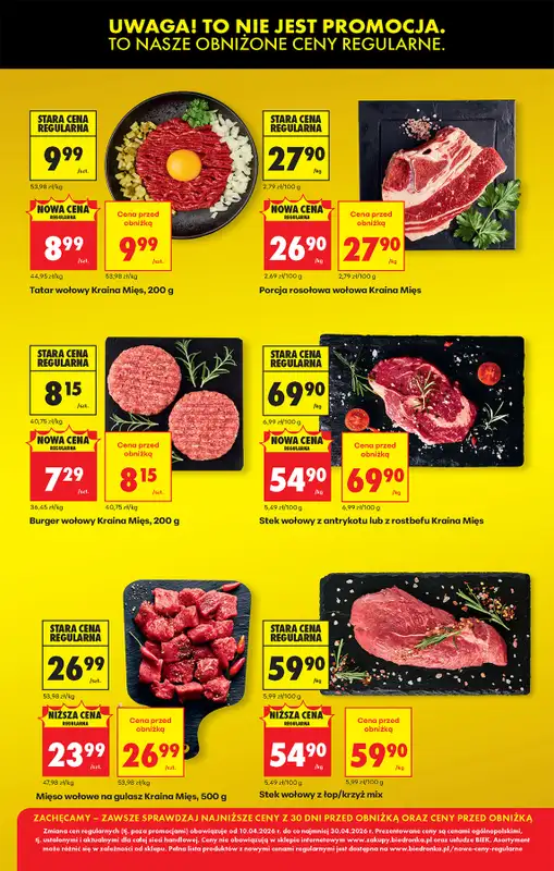 Biedronka - gazetka promocyjna Od poniedziałku, Z ladą tradycyjną od poniedziałku 13.04 do soboty 18.04 - strona 9