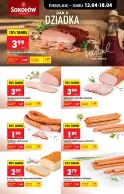 Biedronka - gazetka promocyjna Od poniedziałku, Z ladą tradycyjną od poniedziałku 13.04 do soboty 18.04 - strona 37