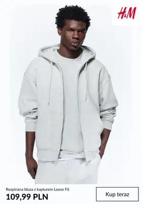 H&M - gazetka promocyjna Bluzy męskie od 54,99 PLN od wtorku 14.04  - strona 3