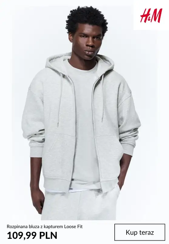 H&M - gazetka promocyjna Bluzy męskie od 54,99 PLN od wtorku 14.04  - strona 3