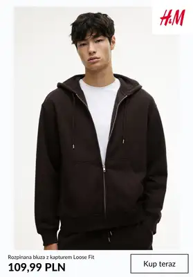 H&M - gazetka promocyjna Bluzy męskie od 54,99 PLN od wtorku 14.04  - strona 9