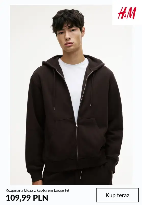 H&M - gazetka promocyjna Bluzy męskie od 54,99 PLN od wtorku 14.04  - strona 9