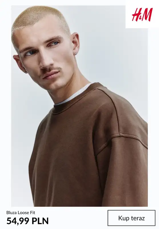 H&M - gazetka promocyjna Bluzy męskie od 54,99 PLN od wtorku 14.04  - strona 4
