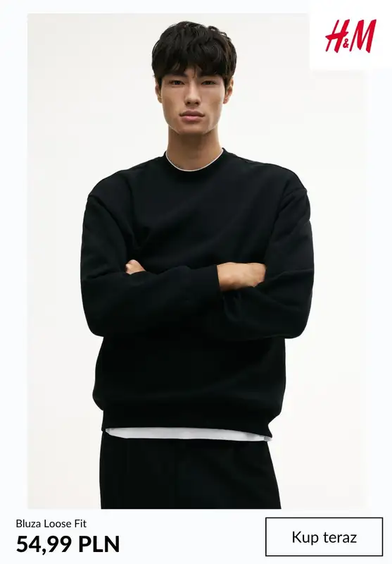 H&M - gazetka promocyjna Bluzy męskie od 54,99 PLN od wtorku 14.04  - strona 7