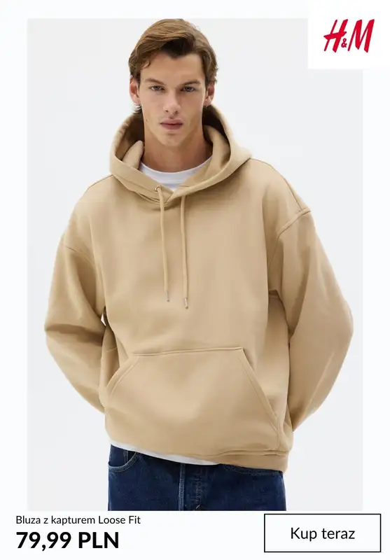 H&M - gazetka promocyjna Bluzy męskie od 54,99 PLN od wtorku 14.04  - strona 10