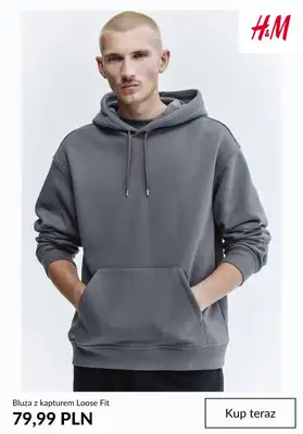 H&M - gazetka promocyjna Bluzy męskie od 54,99 PLN od wtorku 14.04  - strona 8