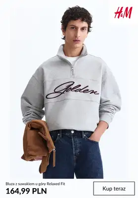 H&M - gazetka promocyjna Bluzy męskie od 54,99 PLN od wtorku 14.04  - strona 5