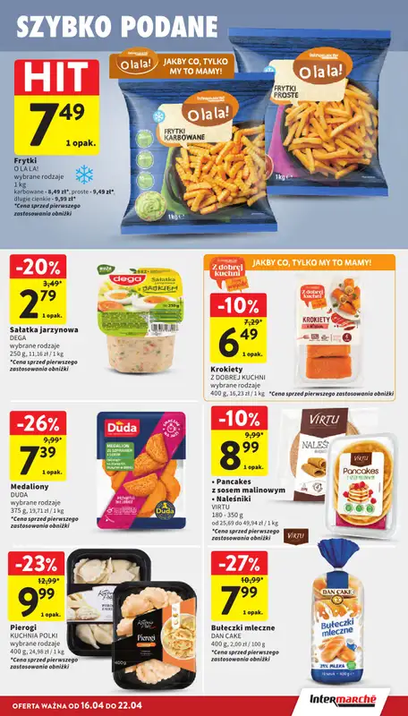 Intermarche - gazetka promocyjna Gazetka od czwartku 16.04 do środy 22.04 - strona 21
