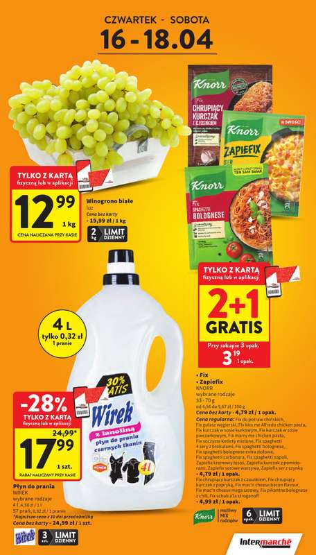 Intermarche - gazetka promocyjna Gazetka od czwartku 16.04 do środy 22.04 - strona 3
