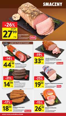 Intermarche - gazetka promocyjna Gazetka od czwartku 16.04 do środy 22.04 - strona 16